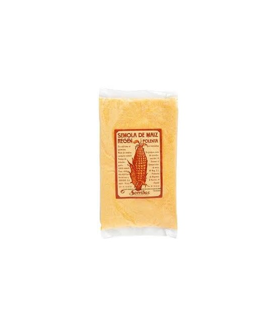 La polenta puede servirse asada o frita u horneada constituyendo entonces una especie
de pan.
INGREDIENTES: Sémola maíz* (100