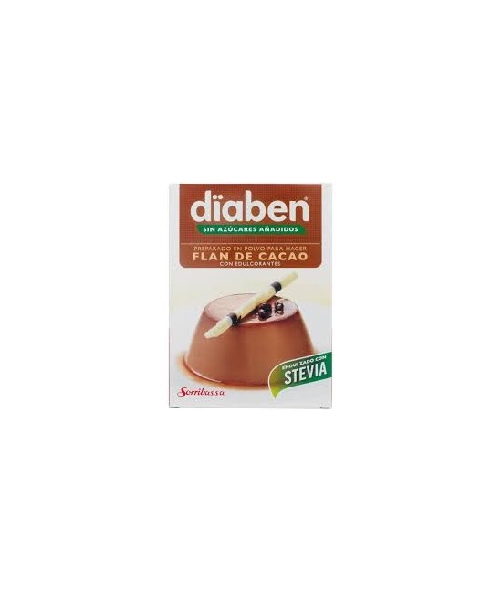 El flan Diaben es adecuado en aquellas dietas en las que se quiere suprimir el consumo de azúcar común (sacarosa).El consumo de
