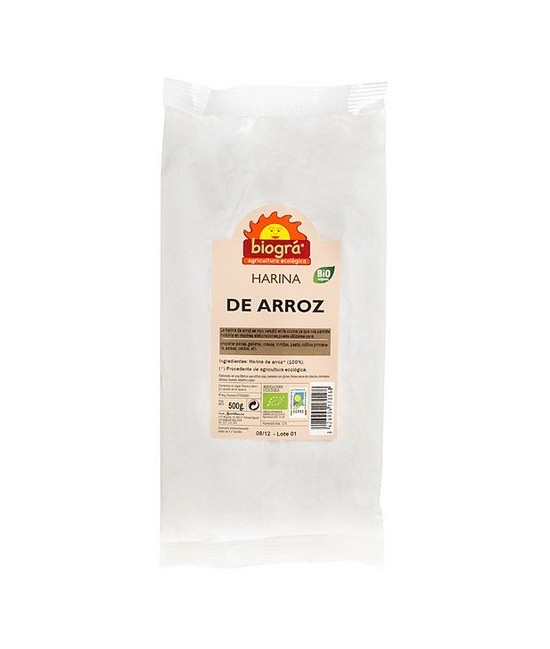 BIO.HARINA DE ARROZ 500 Gr.