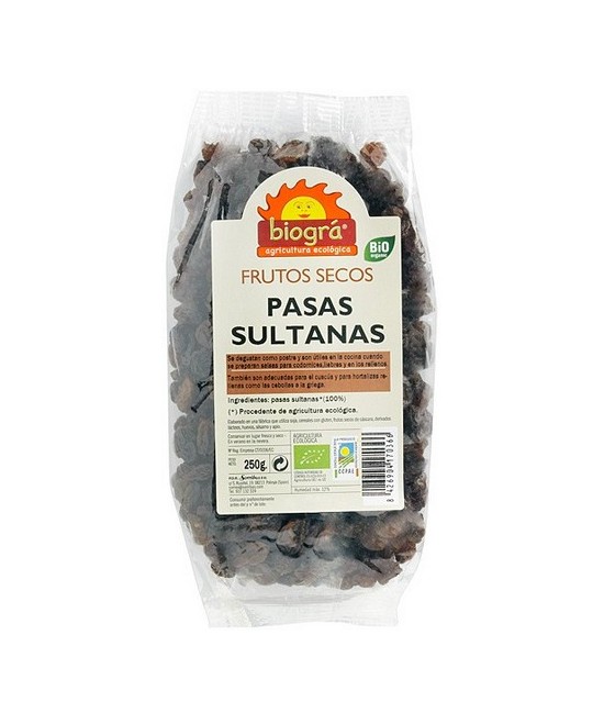 BIO.PASAS SULTANAS  250 Gr.