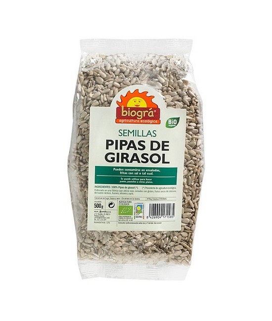 BIO.PIPAS GIRASOL 250 GR.