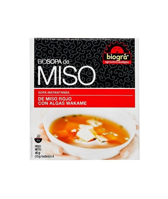 BIO.SOPA MISO "ALGAS  INSTANTANEAS" 40 gr