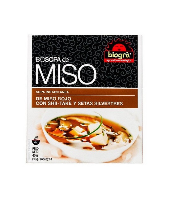 BIO.SOPA MISO "SETAS INSTANTANEAS" 40 gr