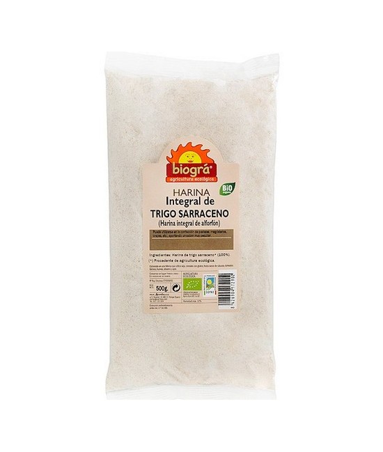 BIO.HARINA TRIGO SARRACENO 500 gr.
