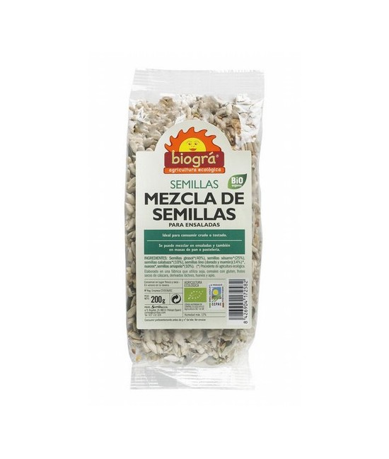BIO.SEMILLAS MEZCLA 200 Gr.
