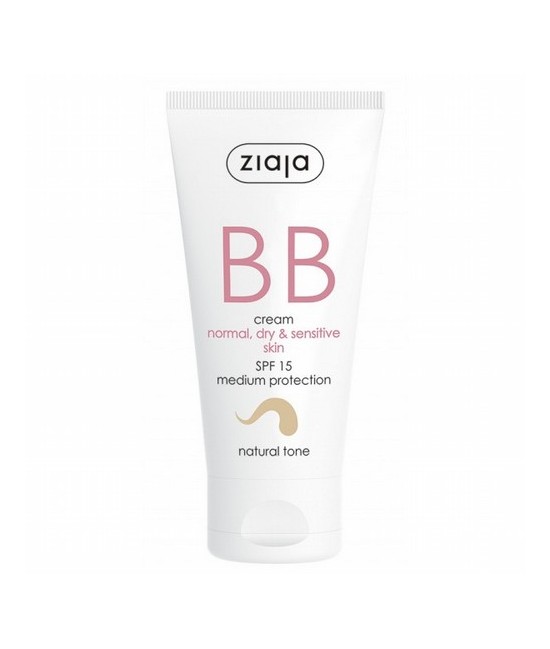 BB cream pieles normales, secas y sensibles SPF15 Tono Natural
La línea para piel normal, seca y sensible, que hidrata, regene