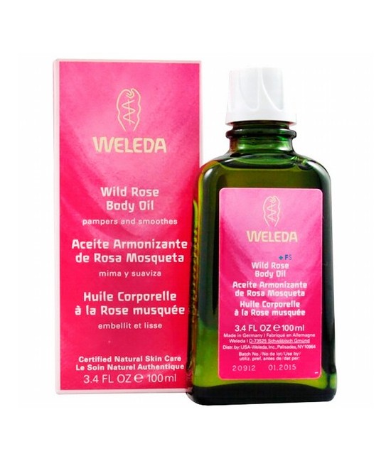 WE.ACEITE CORPORAL ROSA MOSQUETA SUAVIZANTE 100 ml.