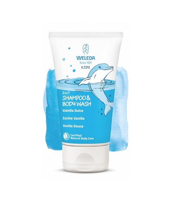 Champú y Gel 2 en 1 Kids Vanilla Dulce
Diversión dulce y cremosa en la ducha para los pequeños de la casa.
Limpieza suave 2 e