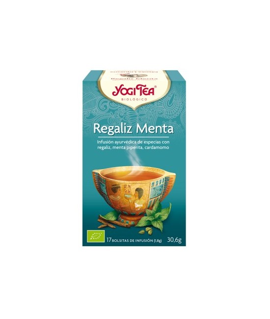 YG.YOGI TE REGALIZ Y MENTA BIO 17 sobres
