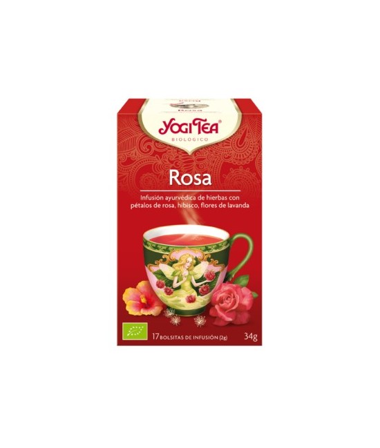YG.YOGI TE ROSA BIO 17 sobres