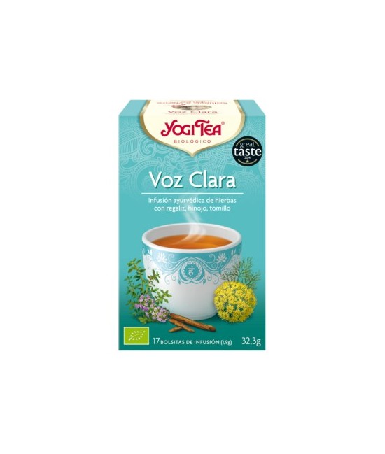YG.YOGI TE VOZ CLARA BIO 17 sobres