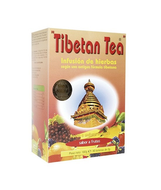 DESCRIPCIÓN DEL PRODUCTO
Tibetan Tea con Sabor a Frutas Combinación de hierbas naturales, según una antigua fórmula tibetana. 