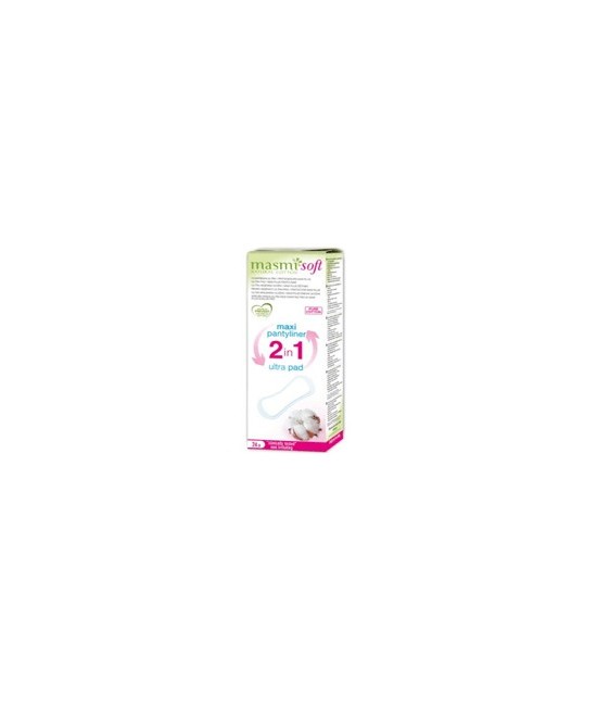 2 EN 1 PROTEGESLIP MAXI PLUS 24 UD MASMI

DESCRIPCIÓN DEL PRODUCTO
2 en 1 Protegeslips Maxi Plus / Compresa Ultrafina Un pro