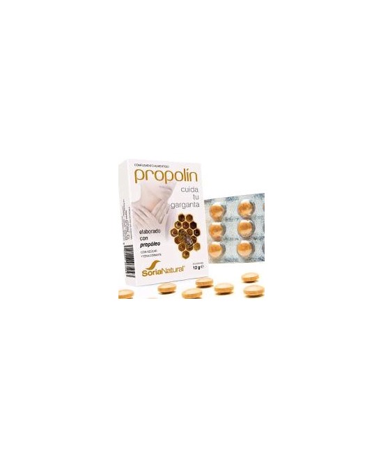 Con Propolín obtendrás una agradable sensación de suavidad y frescor en boca y garganta.

Ingredientes: Extracto de Propóleo 