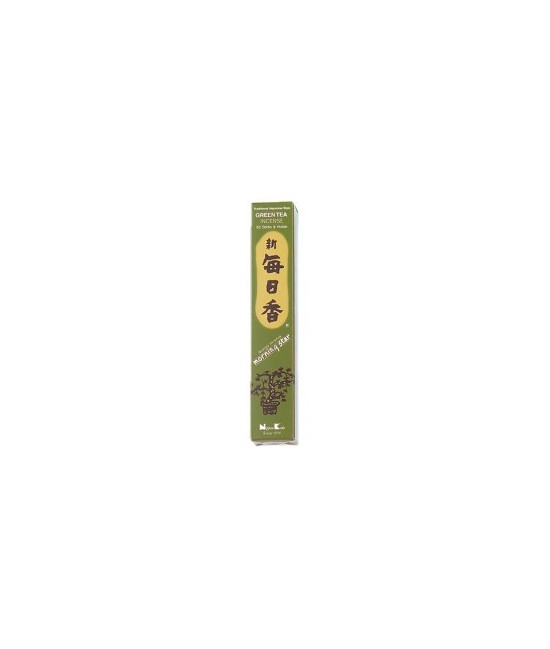 Cantidad : 50 barritas
Duración : 30 minutos
Fragancia : Té verde
Té verde, de propiedades antioxidantes, tiene un aroma del