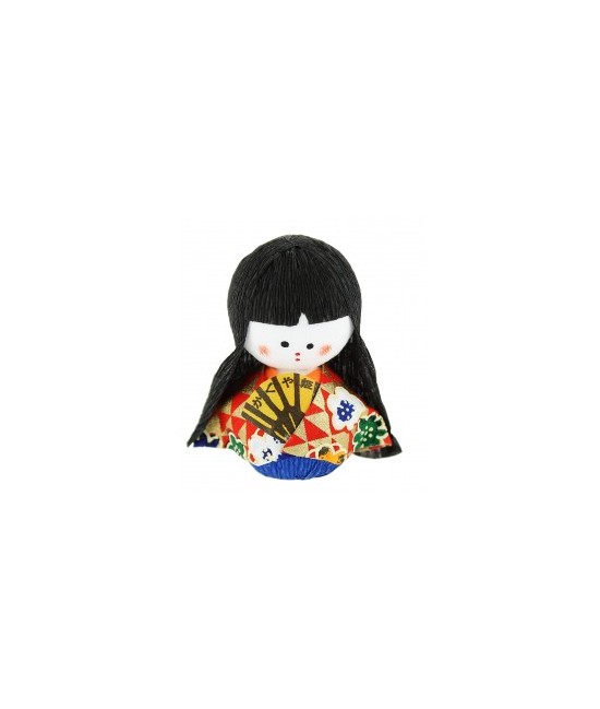4,8 cm, papel-maché
Made in : Japan
Kaguyahime es uno de los personajes del cuento japonés del siglo X el Cortador de Bambú. 