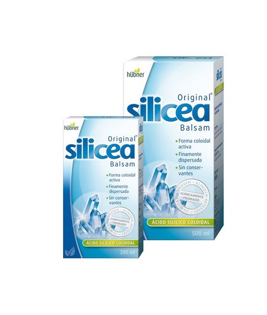 Composición:
Gel de ácido silícico con 2,8g de ácido silícico anhidro en 100ml.
1 cucharada aporta 196mg de Silicio.
Present