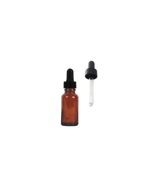 NP.FRASCO VACIO 15 ml.C  GOTERO TOPACIO CRISTAL