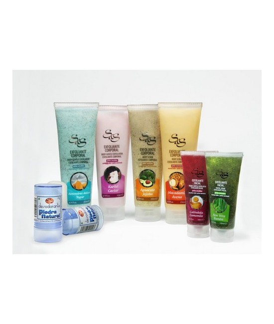 SS.EXFOLIANTE CORPORAL ALMENDRA Y YOGUR 250 ML.